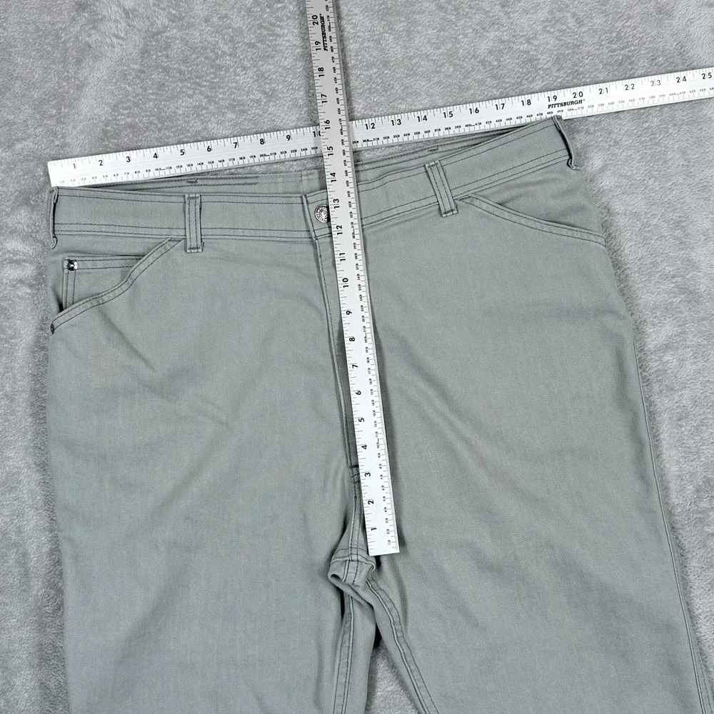 Vintage 80s Levi's For Men Jeans Skosh More Comfort Mens 38x30 White‎ Tab Gray